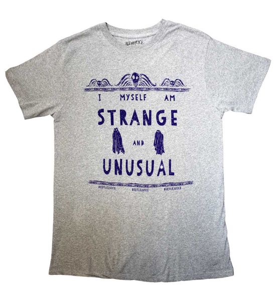 Beetlejuice: Strange & Unusual - Grey T-Shirt