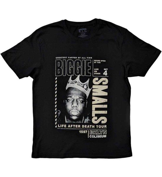 Biggie Smalls: Life After Death Tour - Black T-Shirt