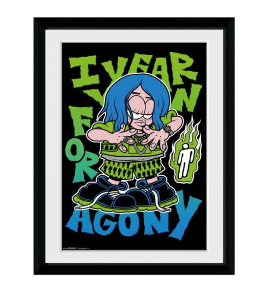 Billie Eilish: Agony Framed Print (30x40cm) Preorder