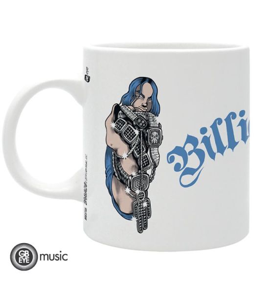 Billie Eilish: Bling Subli Mug - 320ml Preorder