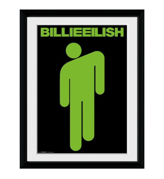 Billie Eilish: Stickman Framed Print (30x40cm) Preorder