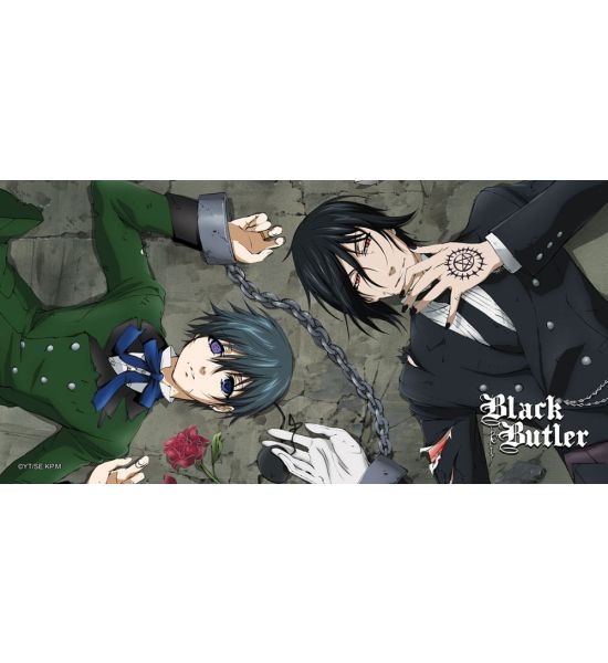 Black Butler: Ciel x Sebastian XXL Mousepad