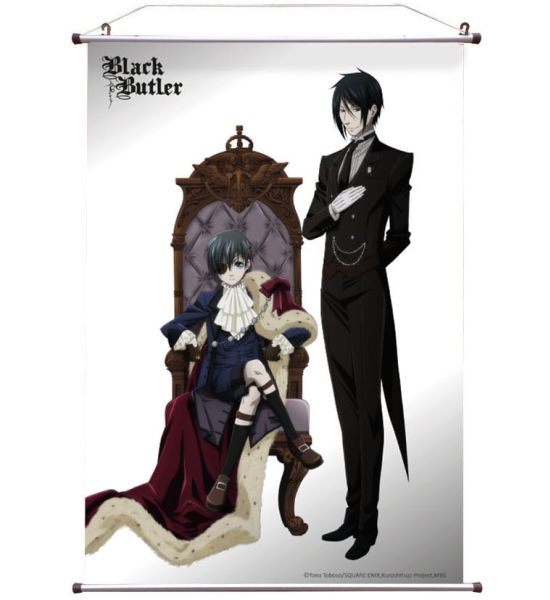 Black Butler: Throne Wallscroll (60x90cm)