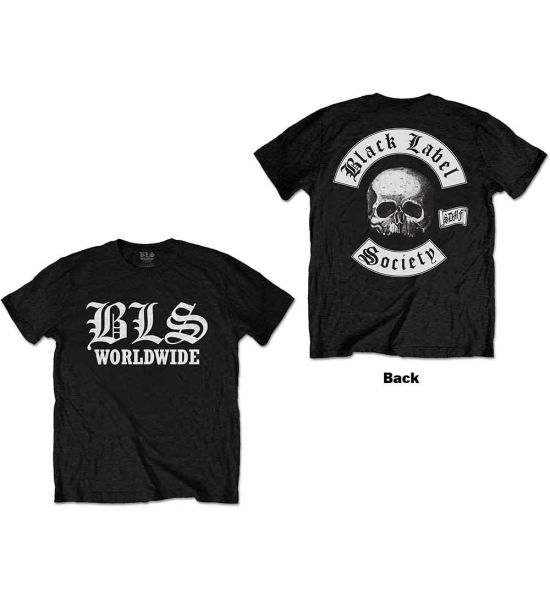 Black Label Society: Worldwide (Back Print) - Black T-Shirt