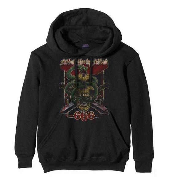 Black Sabbath: Bloody Sabbath 666 - Black Pullover Hoodie