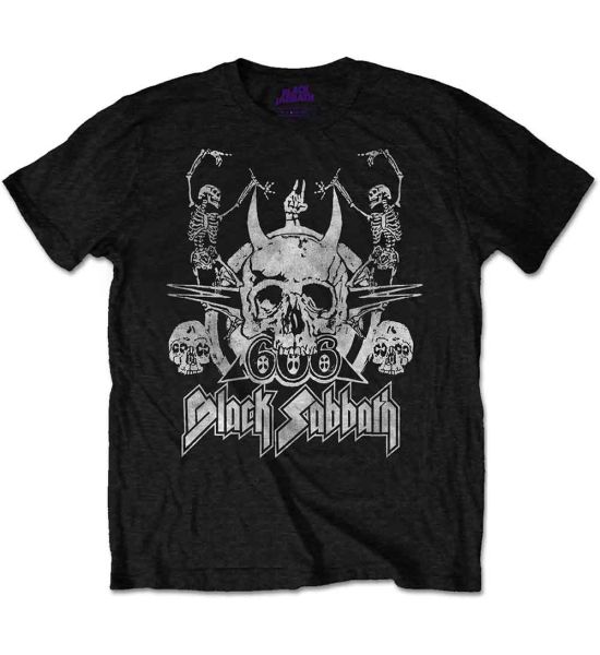 Black Sabbath: Dancing - Black T-Shirt