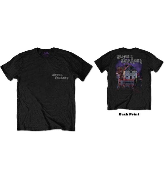 Black Sabbath: Debut Album (Back Print) - Black T-Shirt