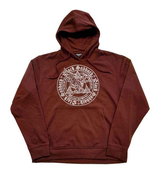 Black Sabbath: Henry Pyramid Emblem - Brown Pullover Hoodie