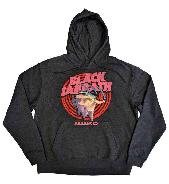 Black Sabbath: Paranoid - Charcoal Grey Pullover Hoodie