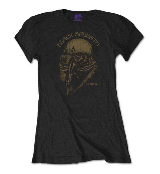 Black Sabbath: US Tour 1978 - Ladies Black T-Shirt