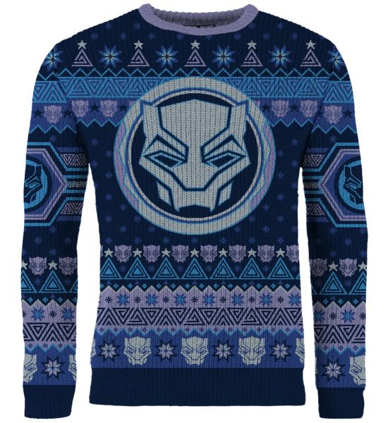 Black Panther Christmas Forever Hasslicher Weihnachtspullover Merchoid Deutschland