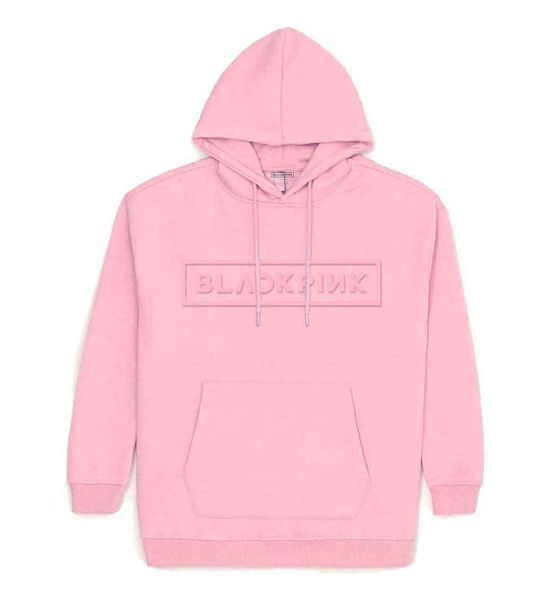 BlackPink: Logo - Pink Pullover Hoodie