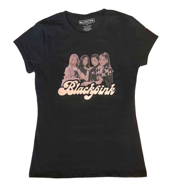 BlackPink: Photo - Ladies Black T-Shirt