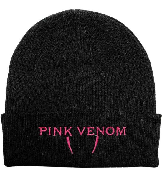 BlackPink: Pink Venom (Embroidery) - Black Beanie Hat Preorder