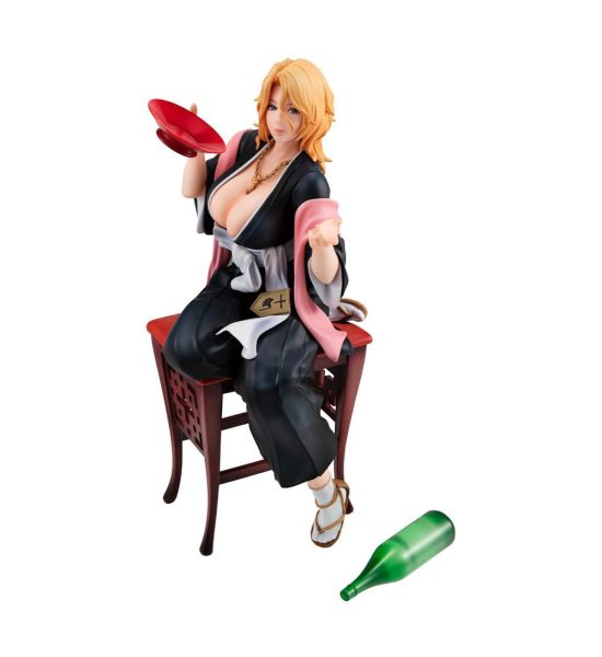 Bleach: Rangiku Matsumoto Thousand-Year Blood War G.E.M. Series PVC Statue Tipsy Ver. (19cm) Preorder