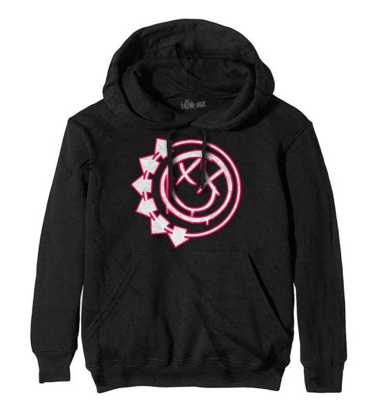 Blink-182: Six Arrow Smile - Black Pullover Hoodie