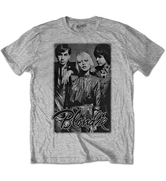 Blondie: Band Promo - Grey T-Shirt