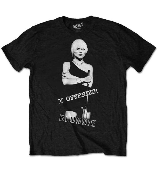 Blondie: X Offender - Black T-Shirt