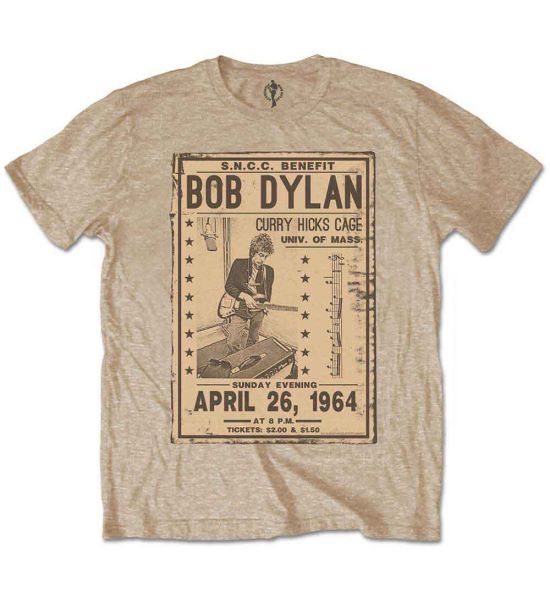 Bob Dylan: Flyer - Sand T-Shirt