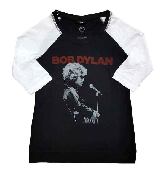 Bob Dylan: Sound Check - Ladies Black & White T-Shirt