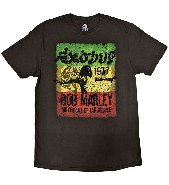 Bob Marley: Movement - Black T-Shirt