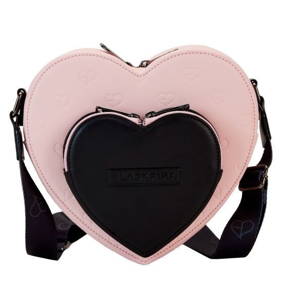 Loungefly Blackpink: AOP Heart Crossbody Bag