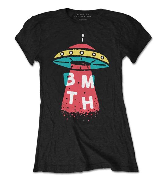 Bring Me The Horizon: Alien - Ladies Black T-Shirt