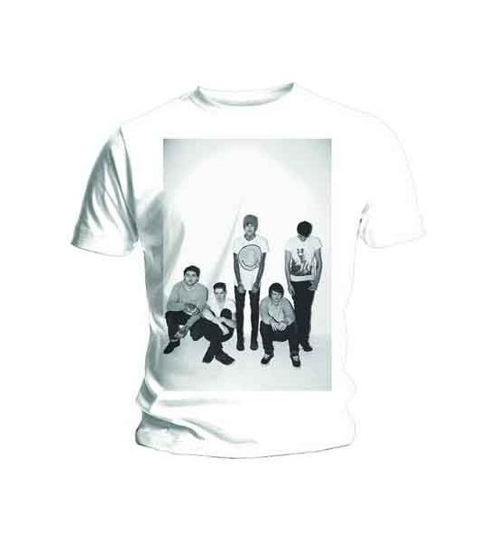 Bring Me The Horizon: Group Shot - White T-Shirt