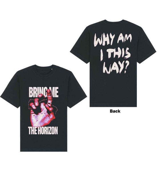 Bring Me The Horizon: Lost (Back Print) - Black T-Shirt