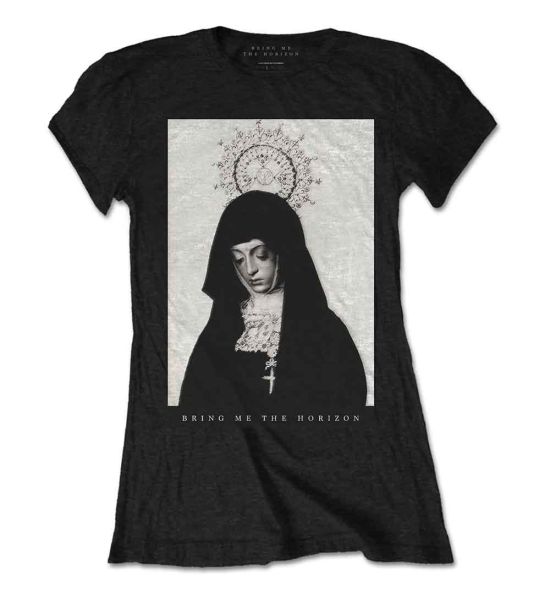 Bring Me The Horizon: Nun - Ladies Black T-Shirt