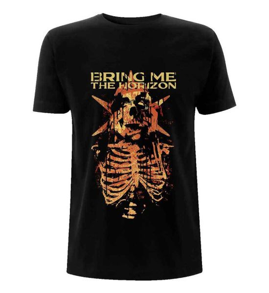 Bring Me The Horizon: Skull Muss - Black T-Shirt