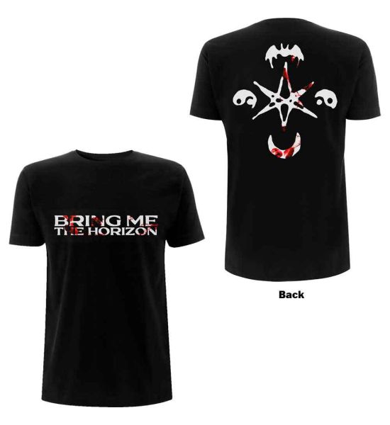 Bring Me The Horizon: Symbols (Back Print) - Black T-Shirt