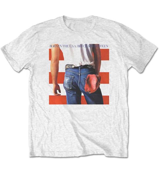 Bruce Springsteen: Born in the USA - White T-Shirt