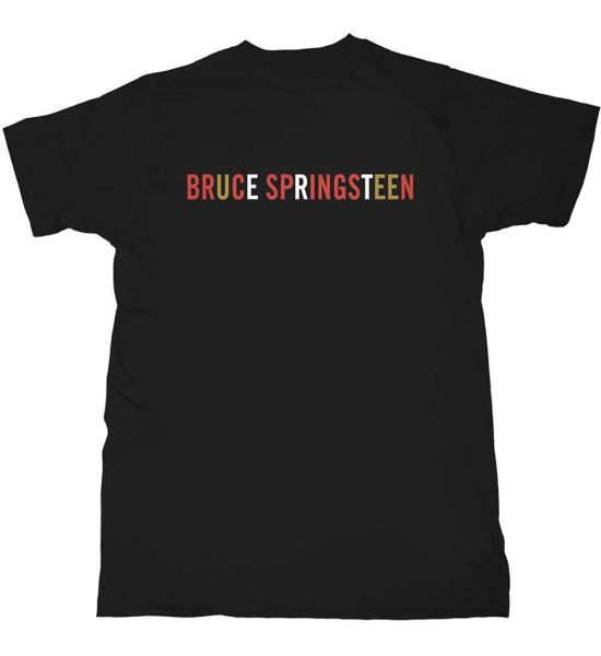 Bruce Springsteen: Logo - Black T-Shirt