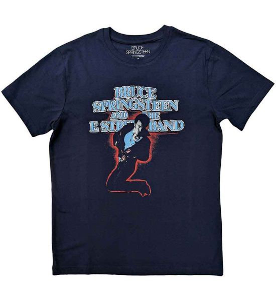 Bruce Springsteen: The E-Street Band - Navy Blue T-Shirt