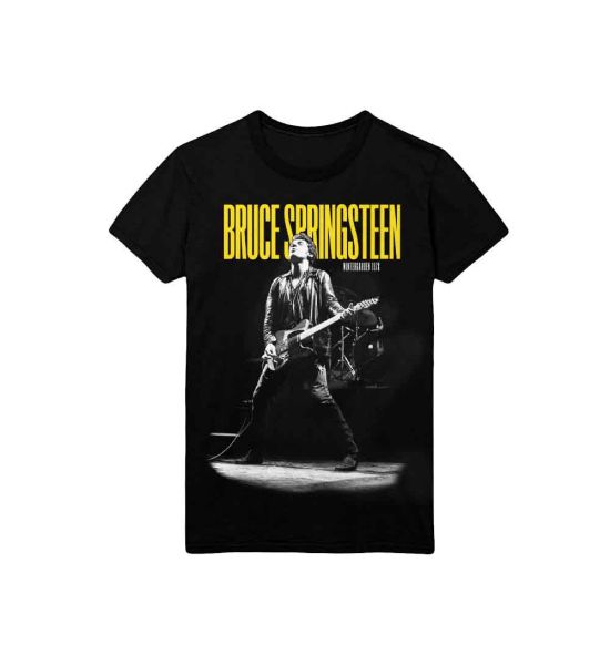 Bruce Springsteen: Winterland Ballroom Guitar - Black T-Shirt