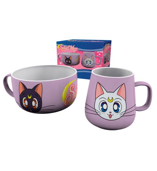 Sailor Moon: Luna & Artemis Breakfast Set Preorder