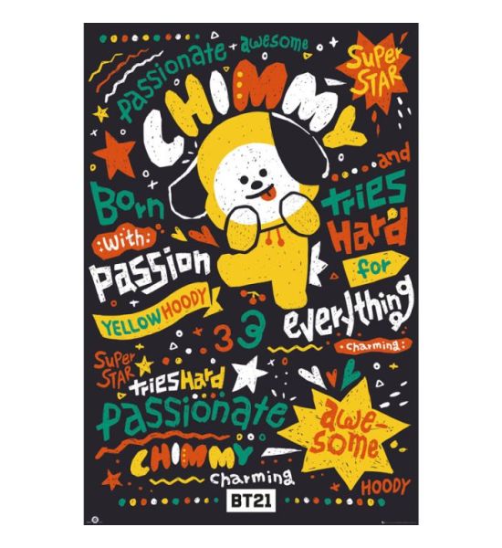 BT21: Chimmy Maxi Poster (91.5x61cm) Preorder