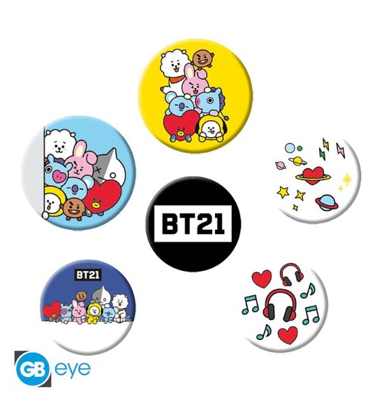 BT21: Mix Badge Pack