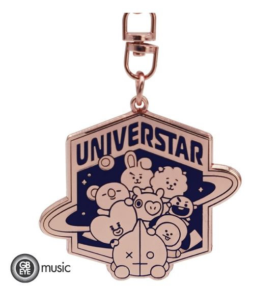 BT21: Universtar Metal Keychain Preorder