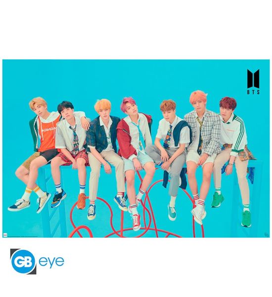 BTS: Group Blue Poster (91.5x61cm) Preorder