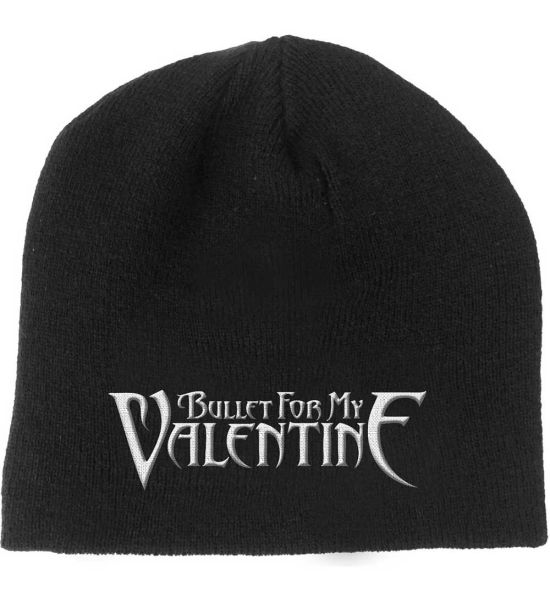 Bullet For My Valentine: Logo - Black Beanie Hat Preorder