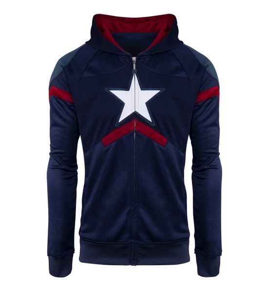 Buy the Official Captain America Hoodie Free Shipping Merchoid