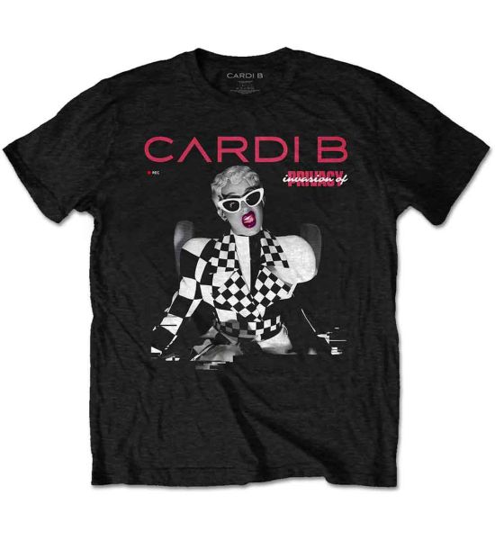 Cardi B: Transmission - Black T-Shirt