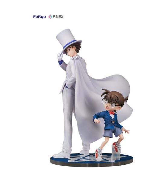 Case Closed F:NEX: Conan Edogawa & Kid the Phantom Thief 1/7 PVC Statue (29cm) Preorder