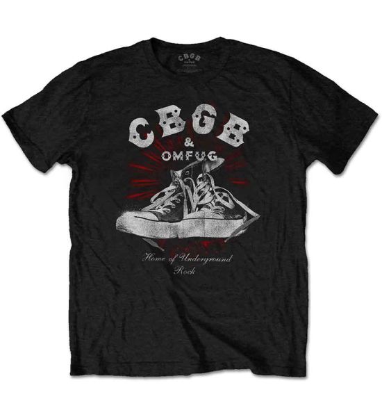 CBGB: Converse - Black T-Shirt