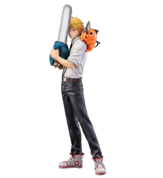 Chainsaw Man: Denji & Pochita S-Fire PVC Statue 1/7 (24cm) Preorder