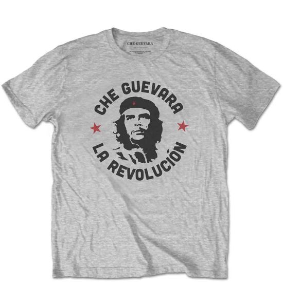 Che Guevara: Circle Logo - Grey T-Shirt