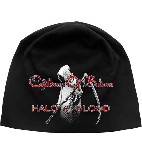 Children Of Bodom: Halo of Blood (Discharge Print) - Black Beanie Hat