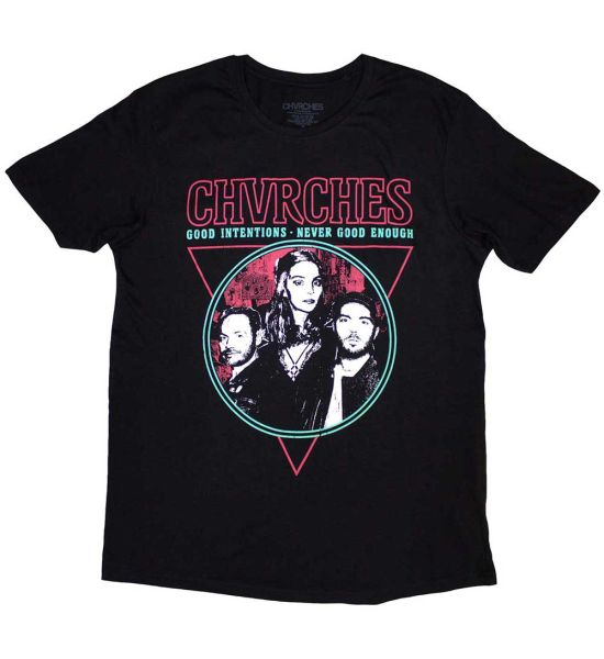 Chvrches: Good Intentions - Black T-Shirt